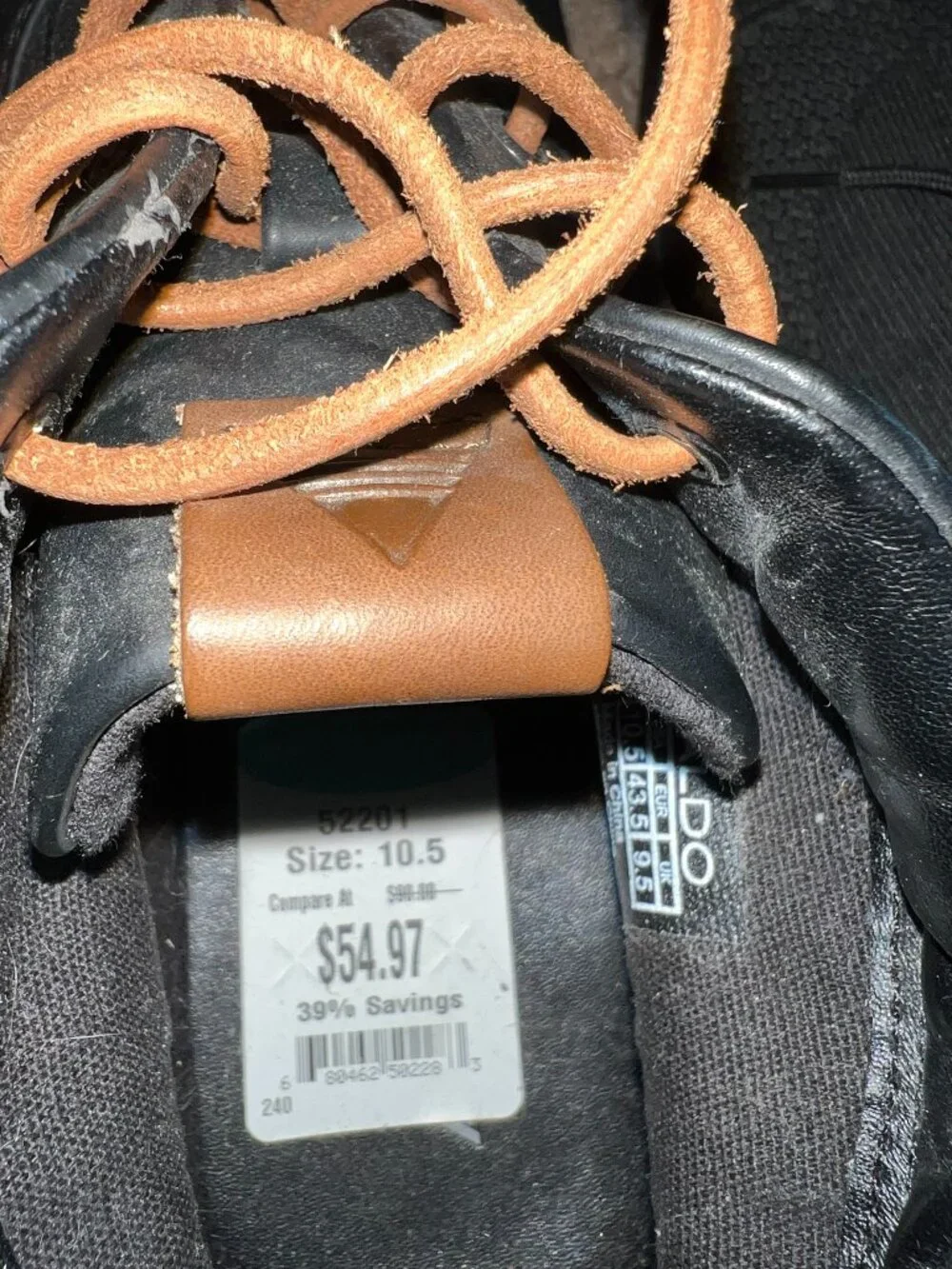 Men's ALDO Leather Chukka Boots M 10.5 - Picture 2 of 7